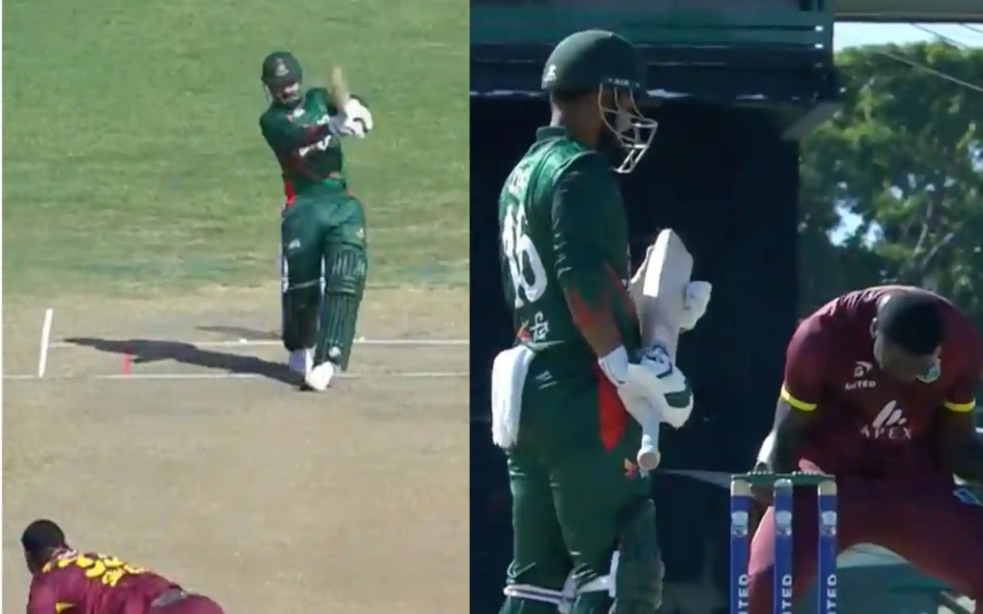 [Watch] Litton Das' Awkward Shot Ends In A Massive Horror For Bangladesh